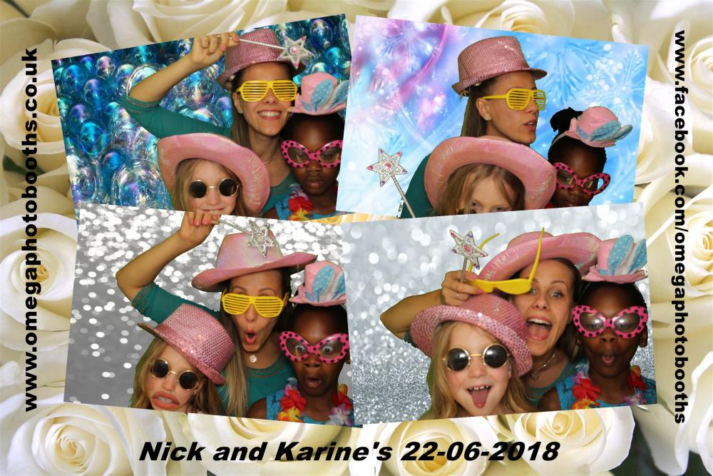 Nick & Karine's Wedding | View more photos from the event at gallery.omegaphotobooths.co.uk/u/Omega-Photobooths/Nick-Karines-Wedding